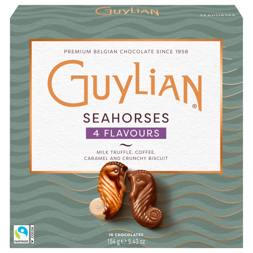 Guylian Seahorses 4 Flavours 154g